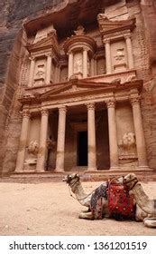 Petra Jordan Architecture Stock Photo 1361201519 | Shutterstock