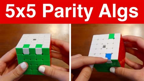 Useful 5x5 Parity Algorithms! (5x5 Parity Tutorial) - YouTube