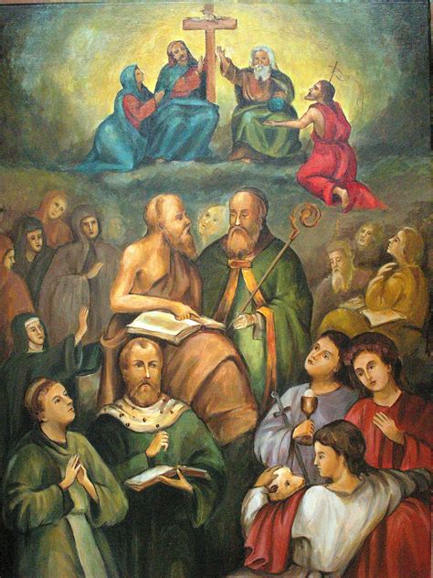 IKONY: Obraz Wszystkich Świętych (the painting of All Saints)