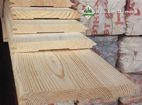 Имитация бруса 20х185х6000 - Пиломатериалы