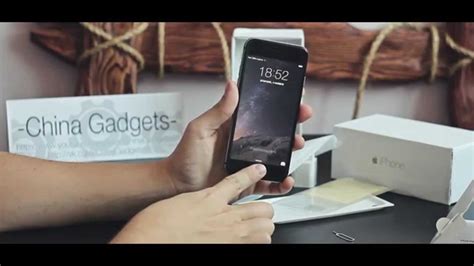 Китайский Айфон 6 на андроиде из Китая! Обзор лучшей копии iPhone 6 ...