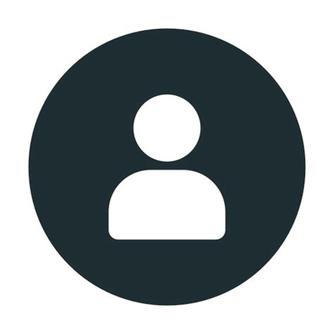 user avatar generic glyph icon