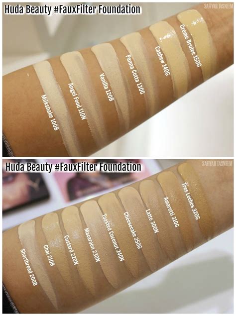 Most Popular Huda Beauty Foundation Shades at Teresa Hamer blog