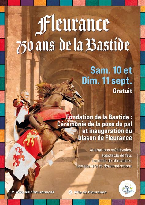fleurance la bastide gersoise fete ses  ans