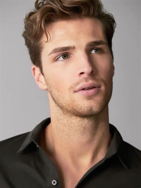 dark brown hair on guys