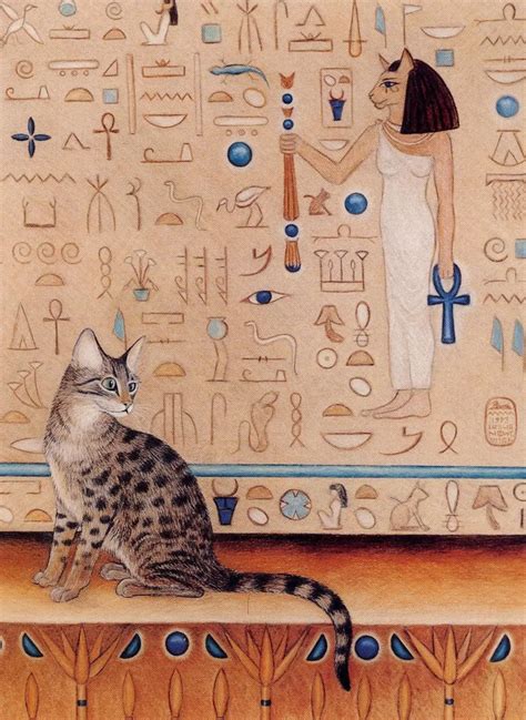 Египетская Кошка Рисунок (50 Фото)