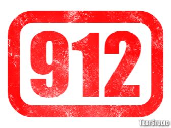 912 Text effect and logo design Number | TextStudio