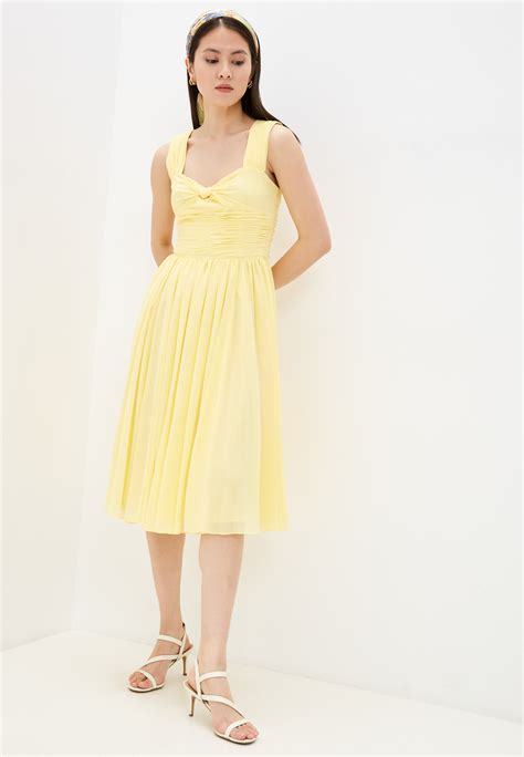 Платье Polo Ralph Lauren, цвет: желтый, RTLAAH351502 — купить в ...