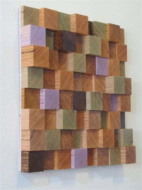 DIY Scrap Wood Wall Art: A Modern and Eco-Friendly Decoration