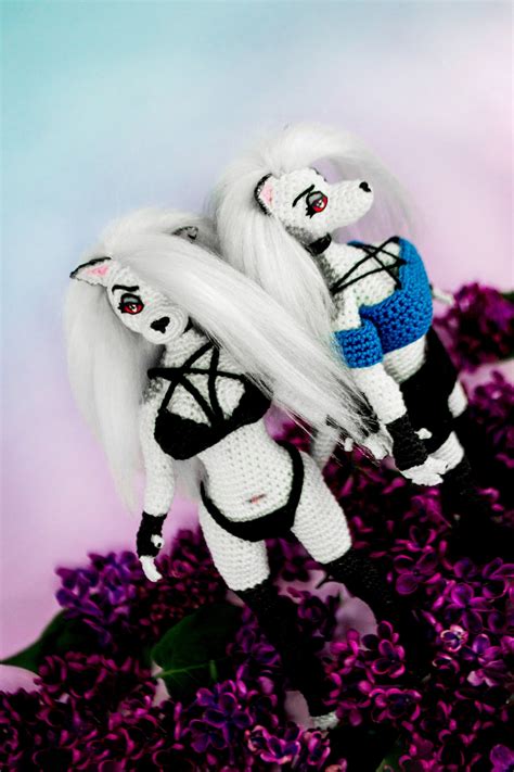 Custom Loona Wolf Doll , Yiff, Anthro Art Doll, Nsfw Plush, Custom