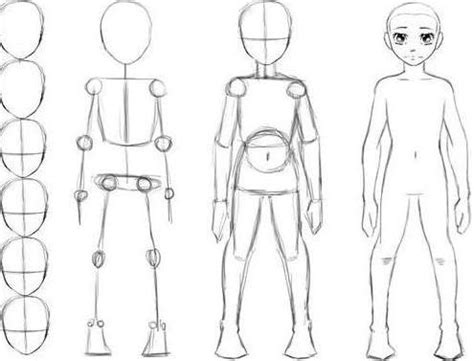 Как рисовать тело человека? Пошаговая инструкция