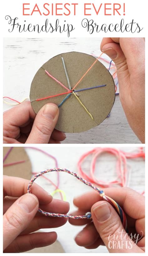 Easy Friendship Bracelet Instructions