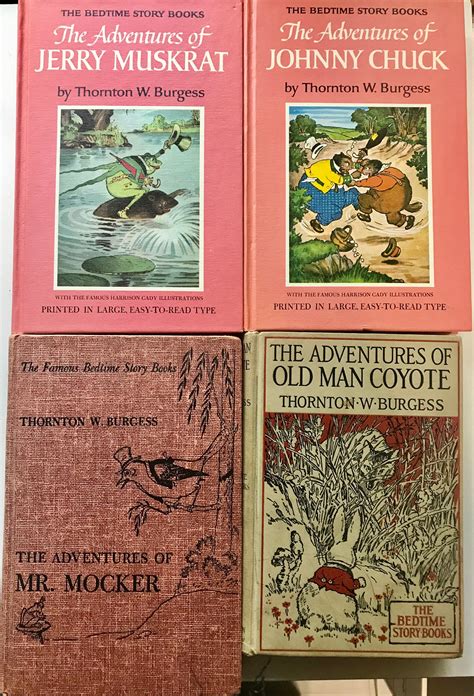 Bedtime Story Books Animal Stories, by Thornton W. Burgess Sold