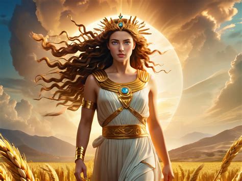 Greek God Demeter by NeiroSea on DeviantArt