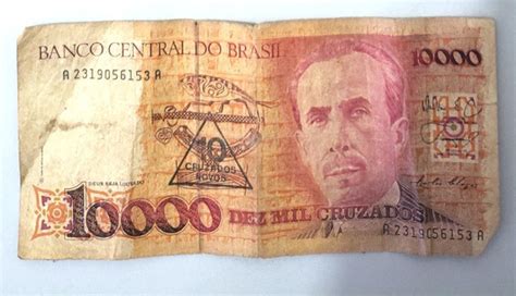 Quantos Vale 10000 Cruzados - Nota Antiga De 10000 Cruzados Quanto Vale | MercadoLivre 📦