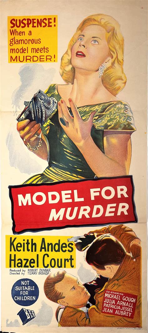 Bid Now: Model For Murder 1959 (British Lion Films) Starring Keith