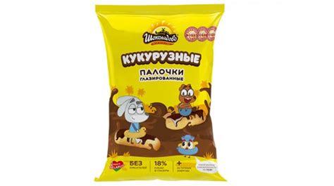 Кукурузные палочки глазированные