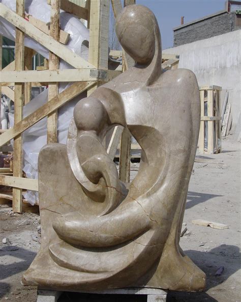 stone statue carving outdoor art modern stone statue