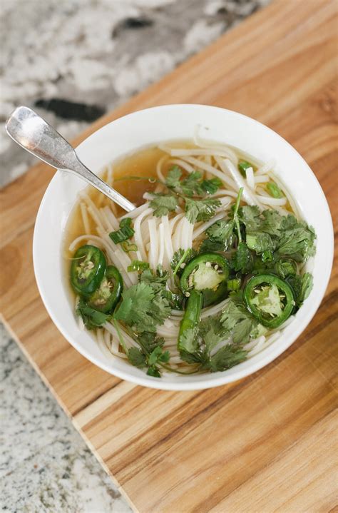 Chicken Pho Soup Recipe | Elizabeth Rider