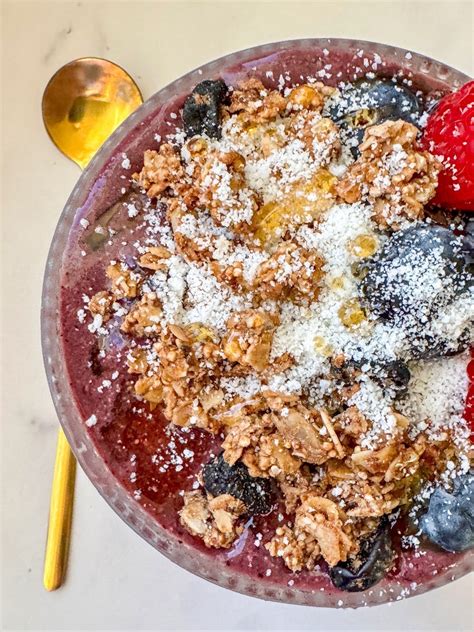 coconut acai bowl recipe tropical vegan gut friendly joi