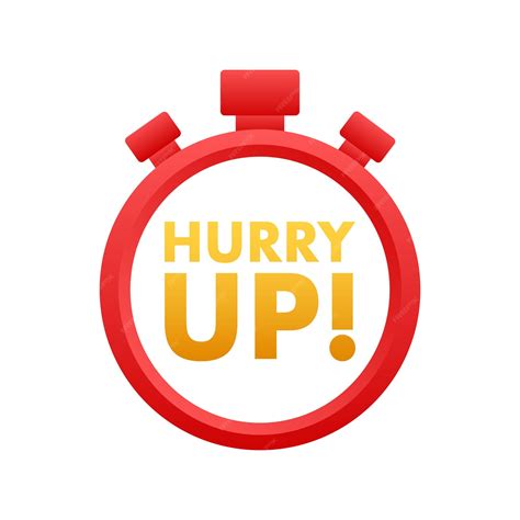 Premium Vector | Hurry up label limited offer countdown banner last