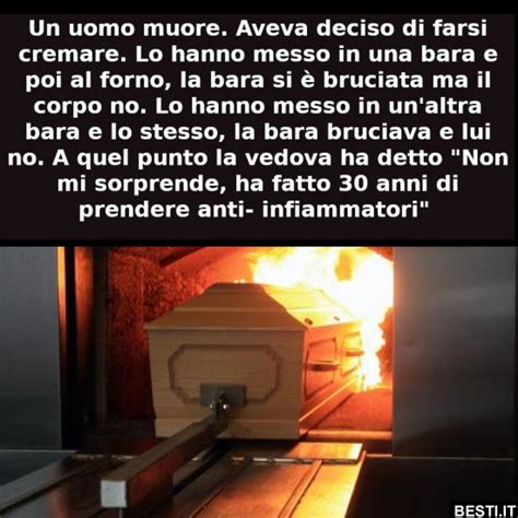 Un uomo muore.. | BESTI.it - immagini divertenti, foto, barzellette, video