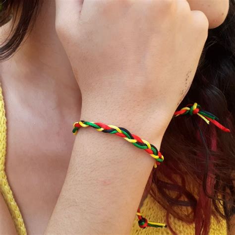 Pulseira Do Bob Marley - Pulseira cores Bob Marley | Shopee Brasil