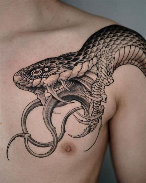 30+ Japanese Snake Tattoos: Bold and Symbolic Body Art 2024