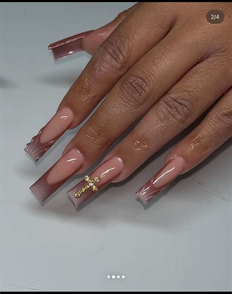 Pin by Eugenie Coulombel on Nails | Bling acrylic nails, Long square