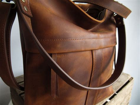 Large Leather Shoulder Bag – Fidelio Bags
