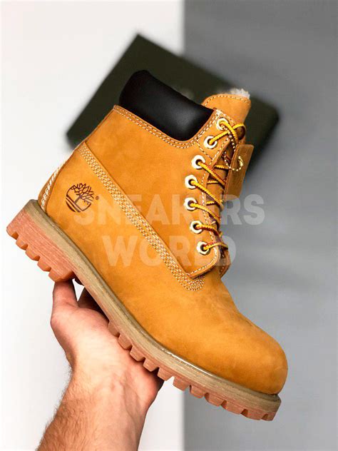 Желтые ботинки Timberland 6 зимние с мехом купить в Спб Мск Москве ...