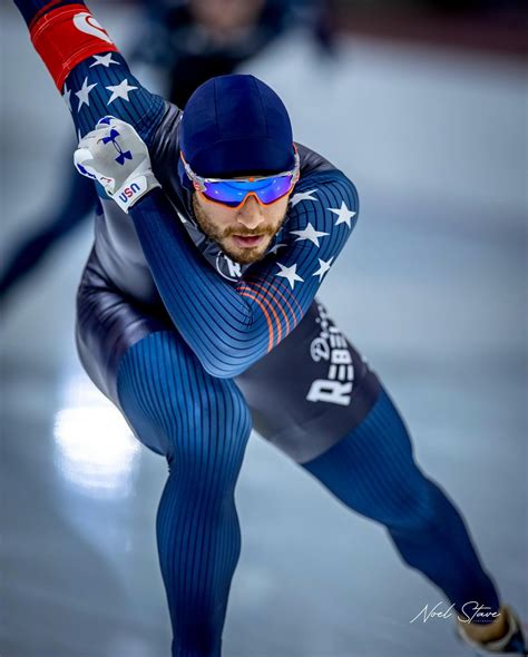 Noel Stave | #speedskating #imageoftheday 📸 Nastasja Radulovic at the