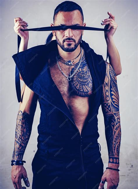 Premium Photo | Trust concept muscular macho man with athletic body