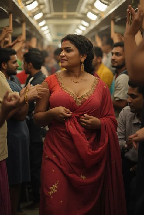 indian woman   large breast wearing  shirt  skirt