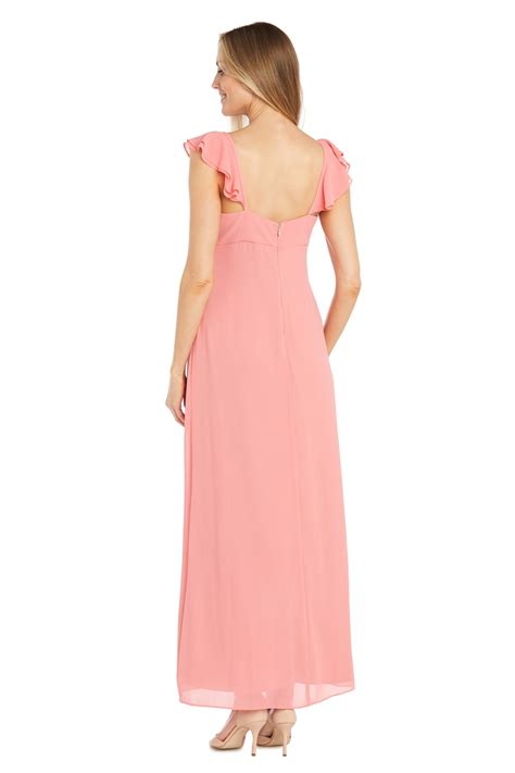 Aqua R&M Richards 6190 Long Ruffle Formal Dress for $109.0 – The Dress