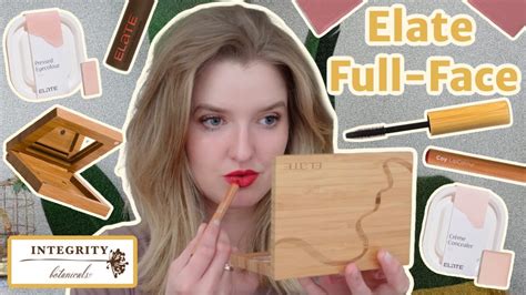 Elate Cosmetics Review (100% Vegan Makeup!) + Demo| Elate Mascara, Brow ...
