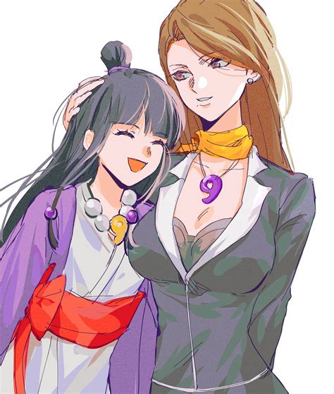 maya fey and mia fey (ace attorney) drawn by ako_(eanaaati1) | Danbooru