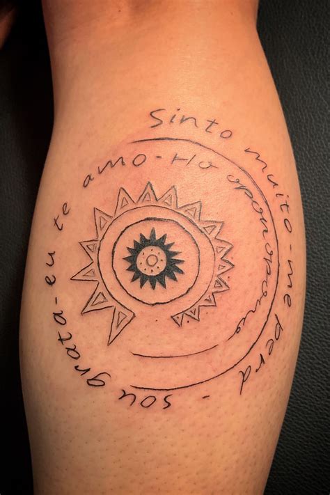 Ho oponopono Tattoo Design