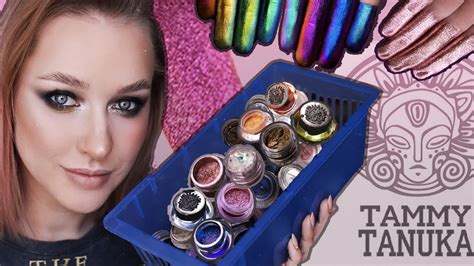 40 пигментов Тамми Тануки | макияж | свотчи | макро | Tammy Tanuka ...