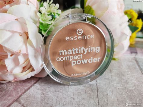 Пудра Essence mattifying compact powder - «Лёгкая и невесомая пудра в ...