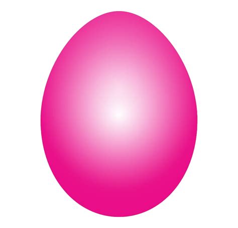 Pink Plain Easter Egg HD Image Free Transparent HQ PNG Download ...