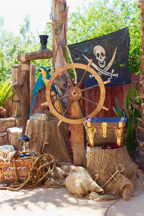 Pirate theme birthday party | Pirate decor, Pirate halloween ...