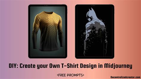 How to Create your Own T-Shirt Design in Midjourney - DC