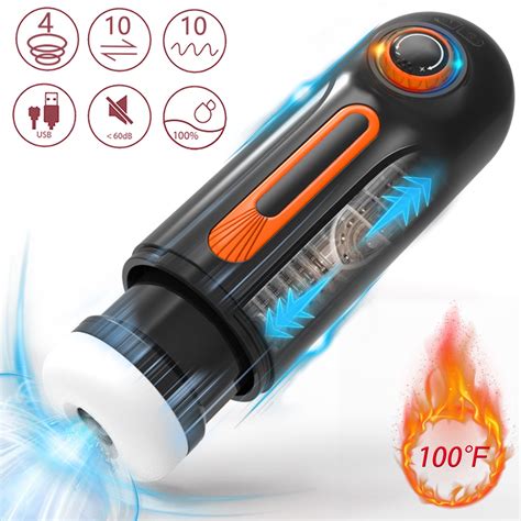 AYIYUN 4 in 1 Automatic Male Masturbators Sex Toys for Men, with 10
