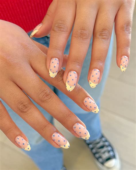 polka dot nails  fave playful designs    nail tech org