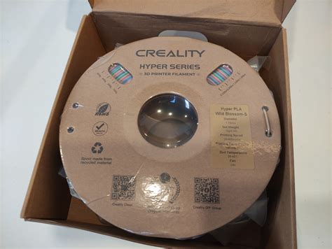 Hyper PLA filament form the giveaway - Showcase Space - Creality Community Forum