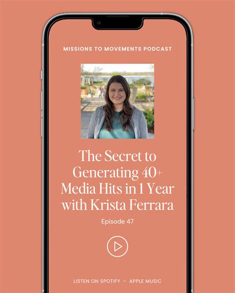 The Secret to Generating 40+ Media Hits in 1 Year with Krista Ferrara