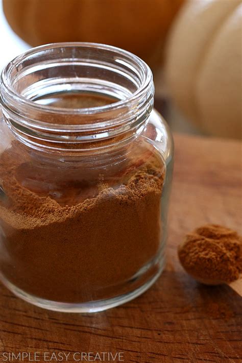 Pumpkin Pie Spice Recipe - Hoosier Homemade
