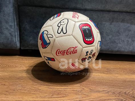 Футбольный мяч Coca-Cola — купить в Красноярске. Состояние: Б/у. Мячи ...