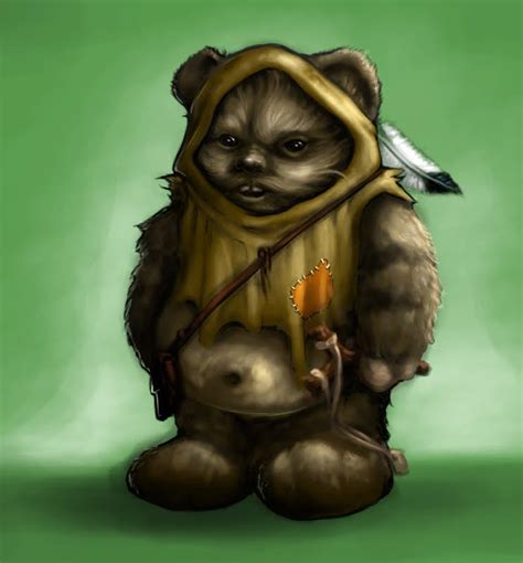 dsilva designs weird  ewok